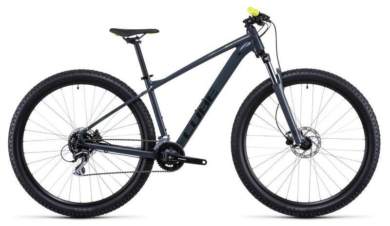 Велосипед CUBE Aim Pro grey n flashyellow 20" (2023) от магазина Супер Спорт