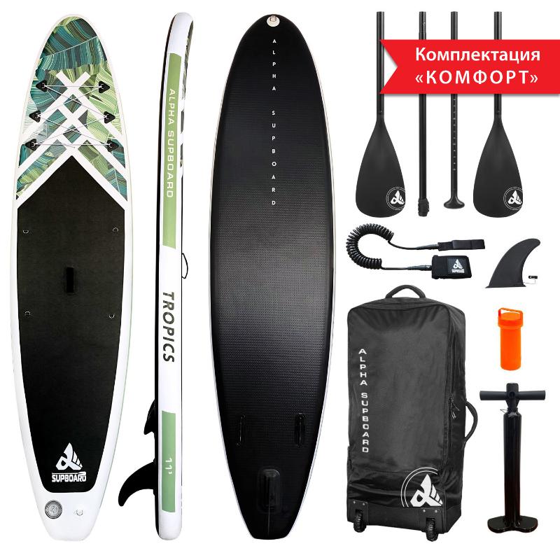 Надувная SUP-доска Сап борд (SUP board) TROPICS-11 COMFORT от магазина Супер Спорт