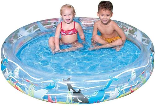 Бассейн Bestway Морская жизнь 51006 (122х20см) от 3-х лет от магазина Супер Спорт